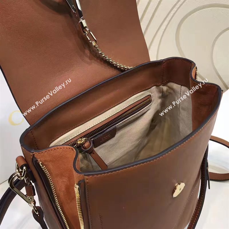 Chloe faye backpack tan bag 4433