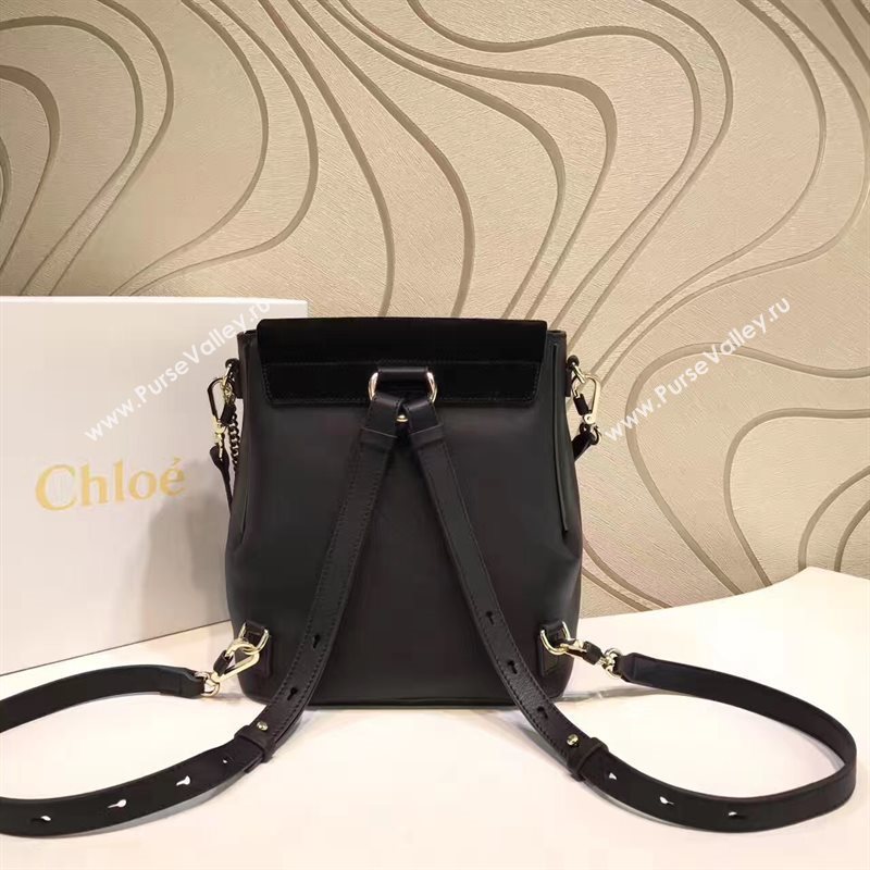 Chloe faye backpack black bag 4434