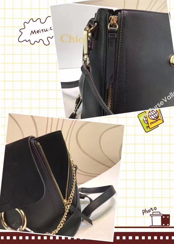 Chloe faye backpack black bag 4434