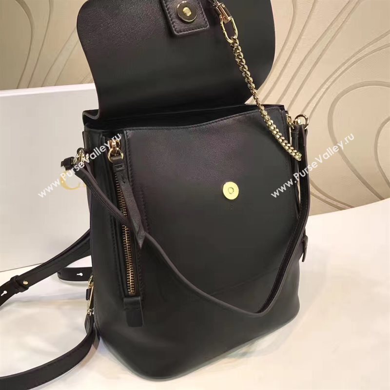 Chloe faye backpack black bag 4434