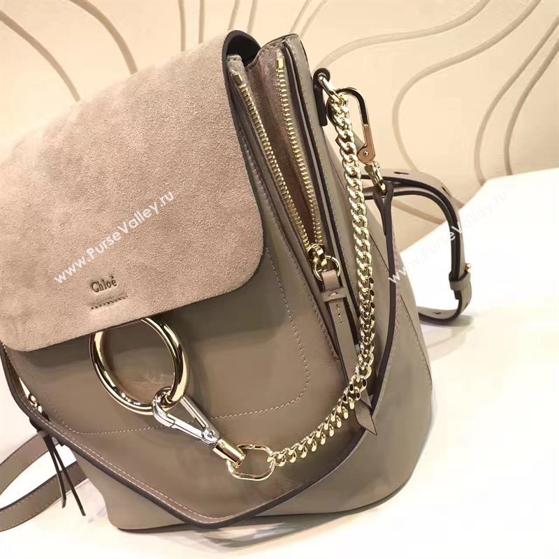 Chloe faye light backpack gray bag 4435