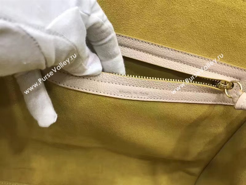 Celine large light gray Phantom Luggage bag 4546