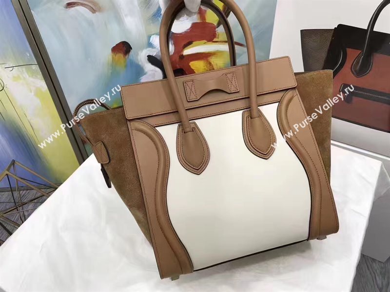 Celine medium tan v Boston suede bag 4548