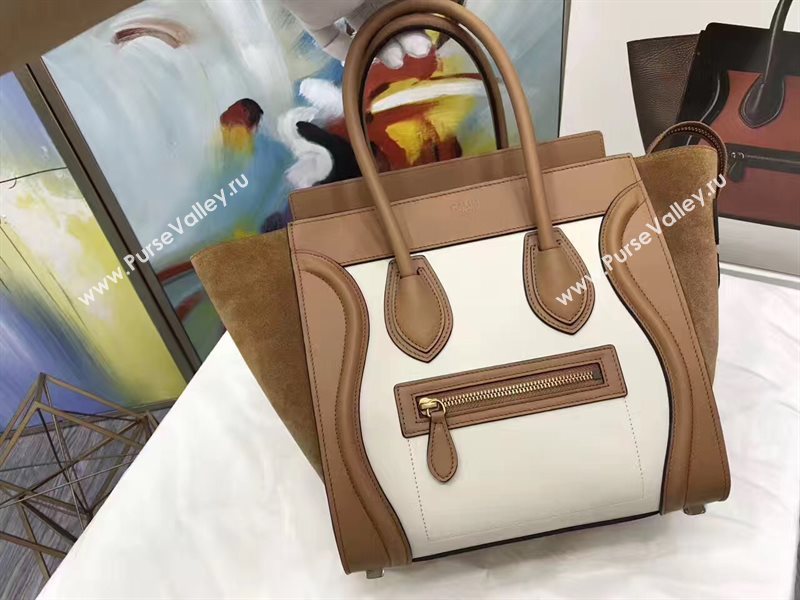 Celine medium tan v Boston suede bag 4548