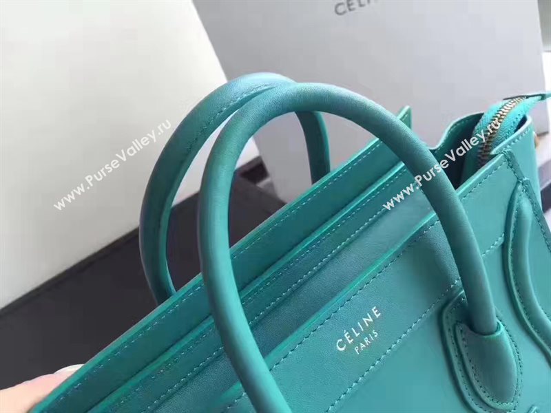 Celine nano Boston green bag 4550