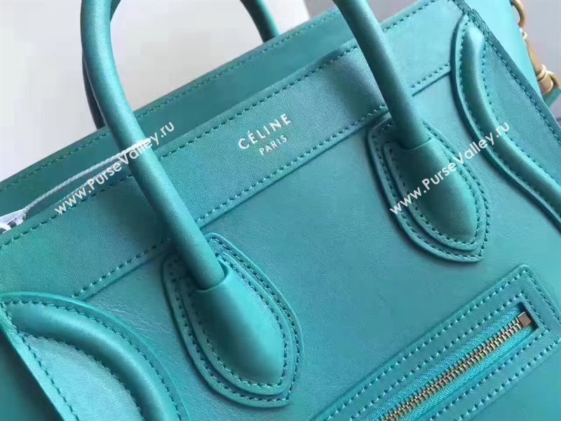 Celine nano Boston green bag 4550