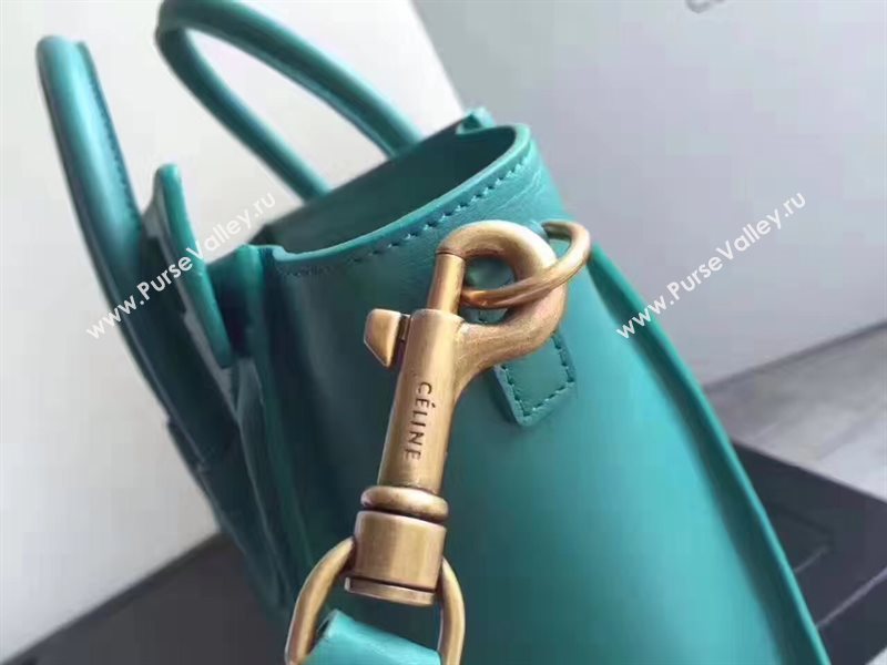 Celine nano Boston green bag 4550