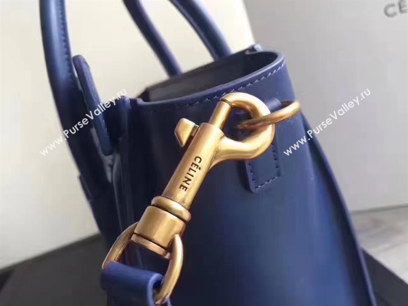 Celine nano Boston navy bag 4551