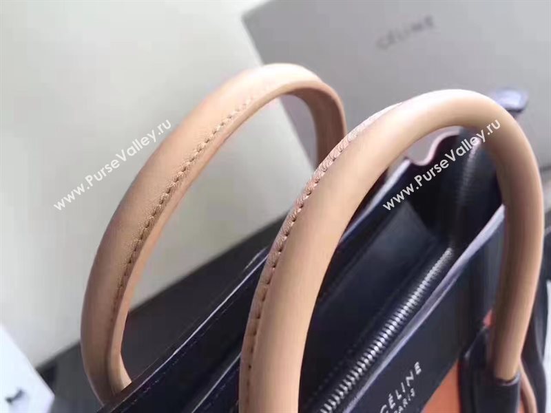 Celine nano orange v Boston black bag 4552