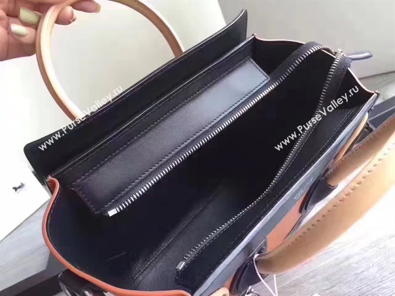 Celine nano orange v Boston black bag 4552