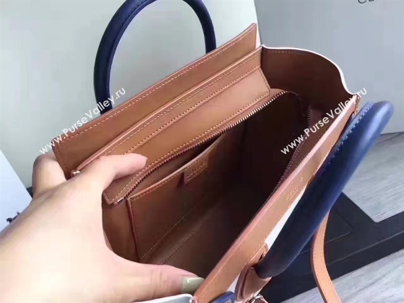 Celine nano white v Boston tan bag 4553