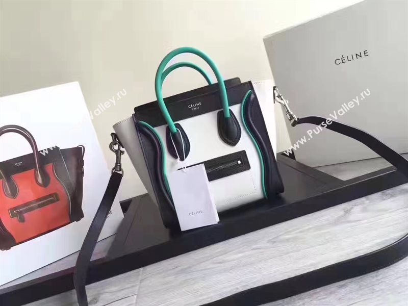 Celine nano white v Boston black bag 4554