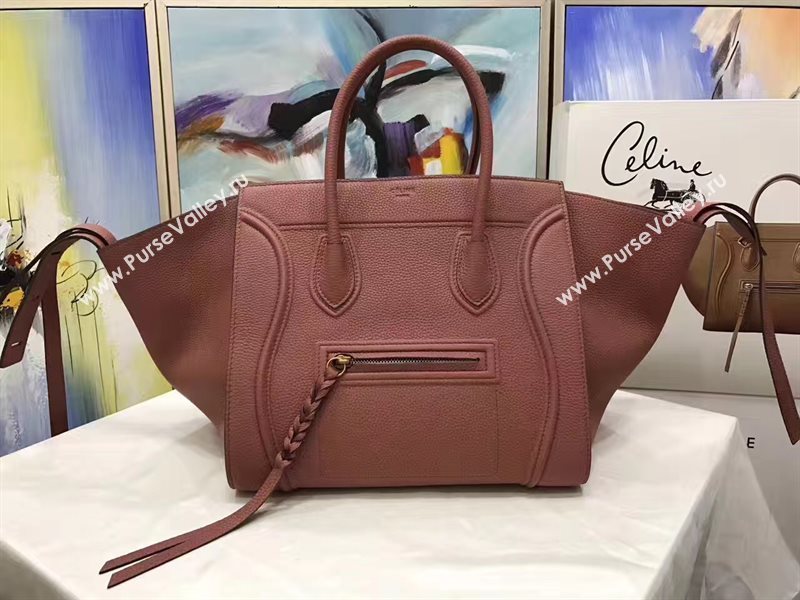 Celine large coffee Phantom Luggage bag 4555