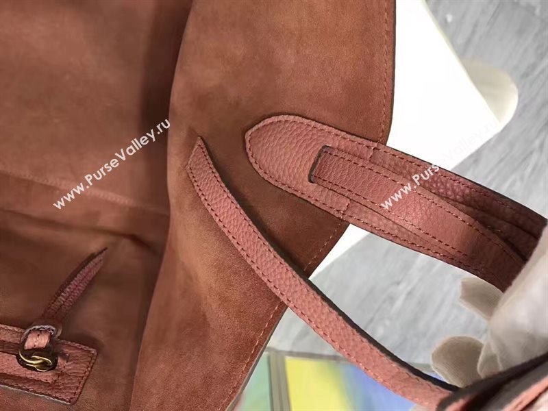 Celine large coffee Phantom Luggage bag 4555