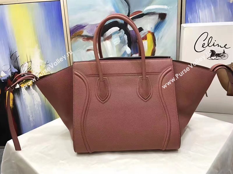 Celine large coffee Phantom Luggage bag 4555