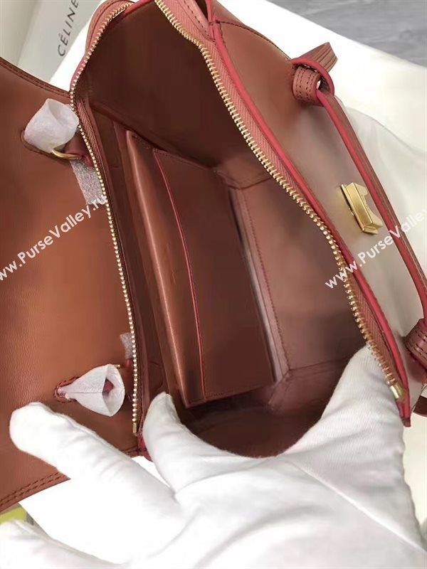 Celine small belt wine bag 4558