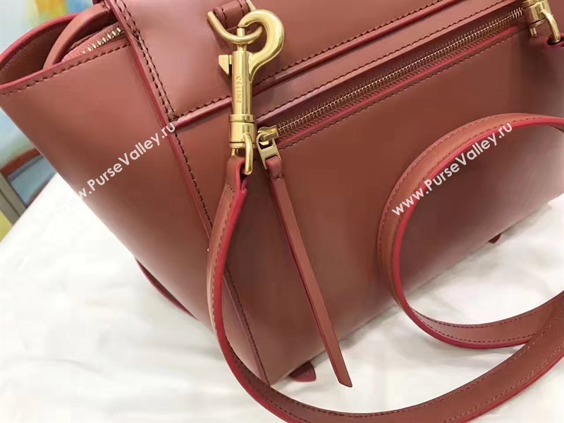 Celine small belt wine bag 4558