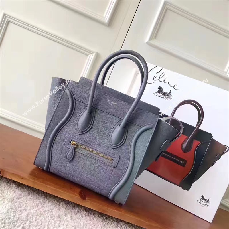 Celine medium Boston gray bag 4561