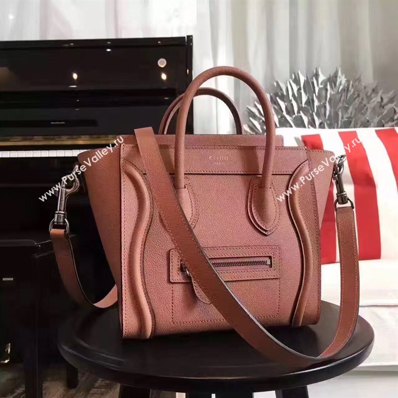 Celine nano Boston coffee bag 4563