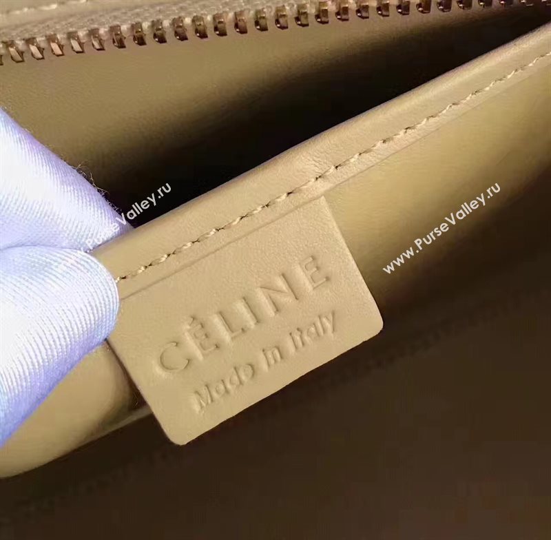 Celine nano Boston nude bag 4566