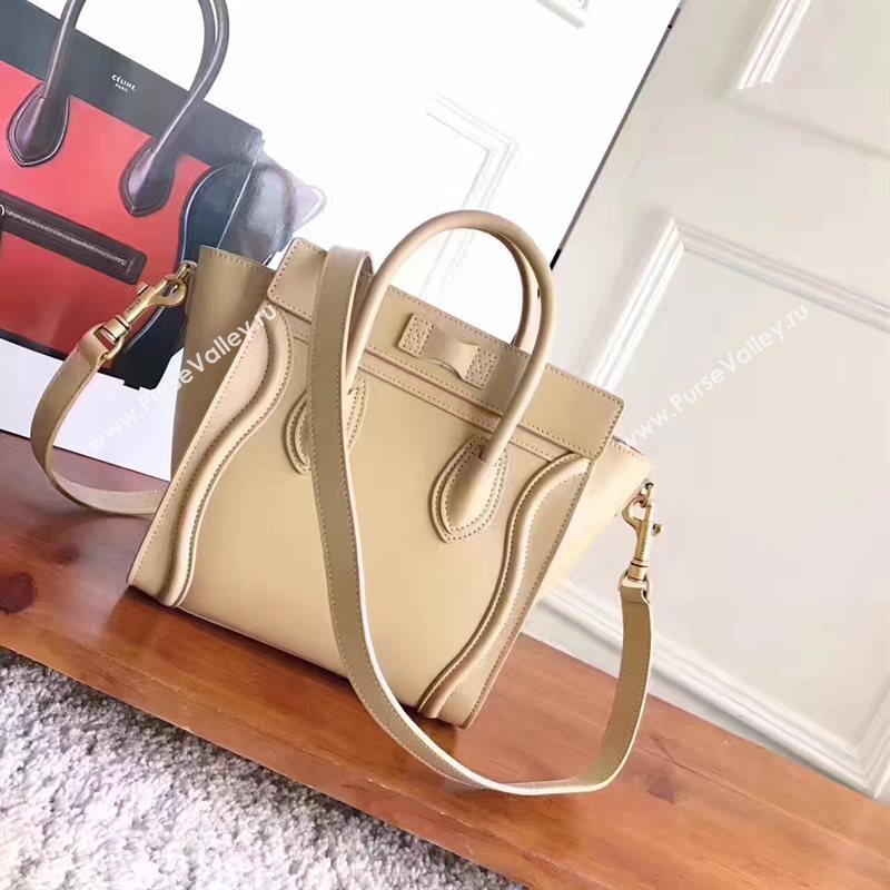 Celine nano Boston nude bag 4566