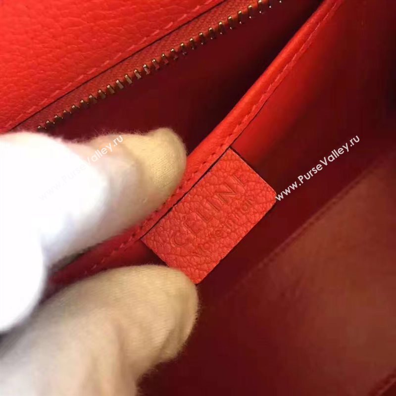 Celine nano Boston red bag 4567