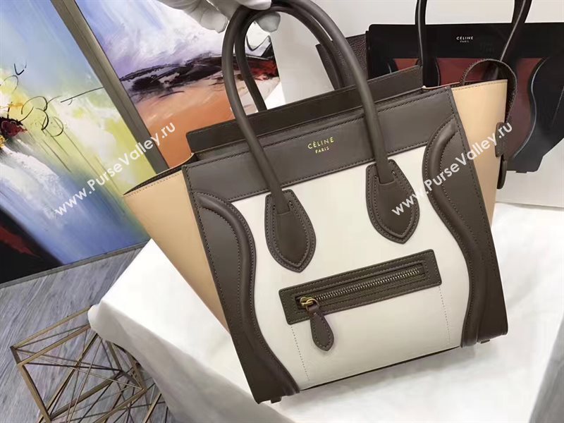 Celine medium tan Boston nude bag 4568