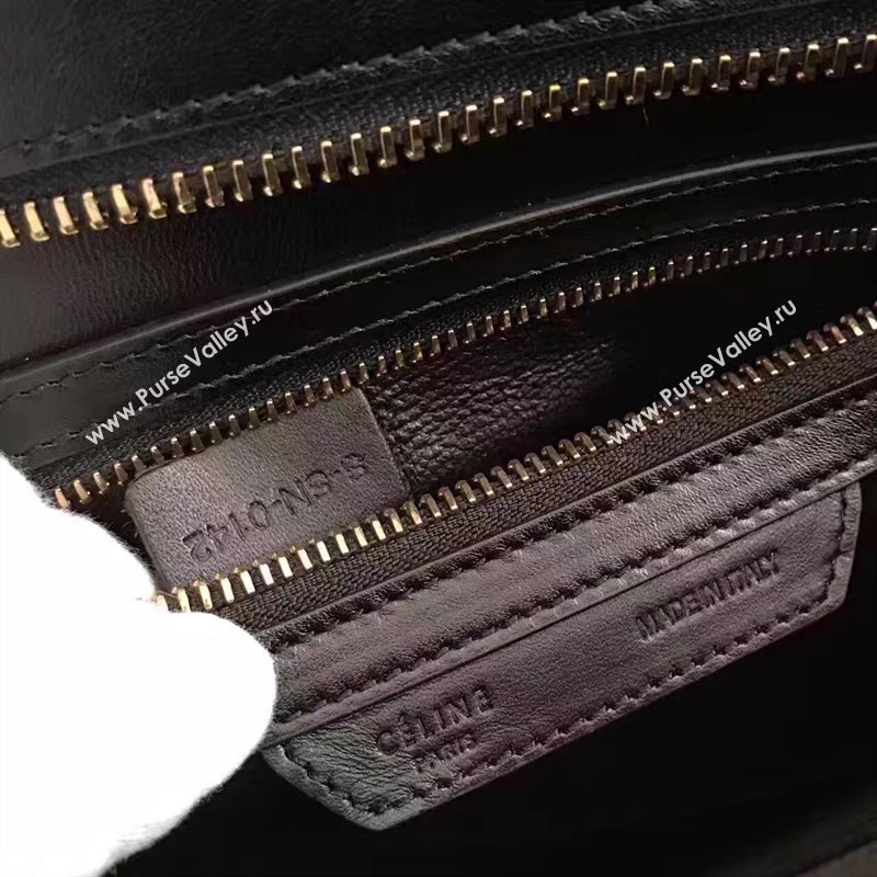 Celine nano black Boston cream bag 4572