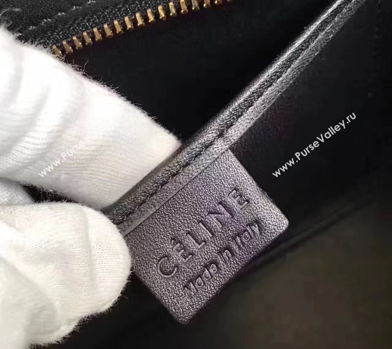 Celine nano black Boston cream bag 4572