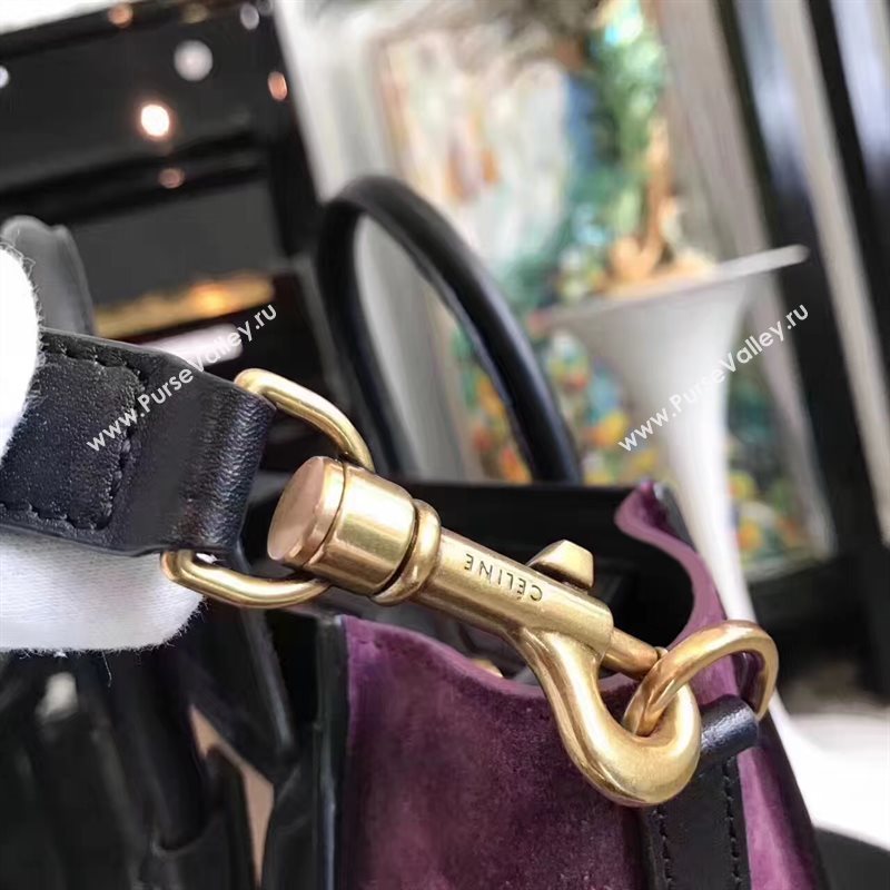 Celine nano black Boston cream bag 4572