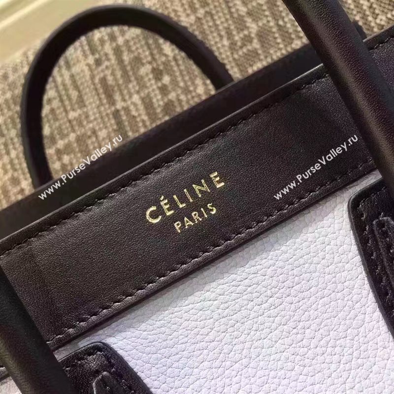 Celine nano tri black Boston cream bag 4574