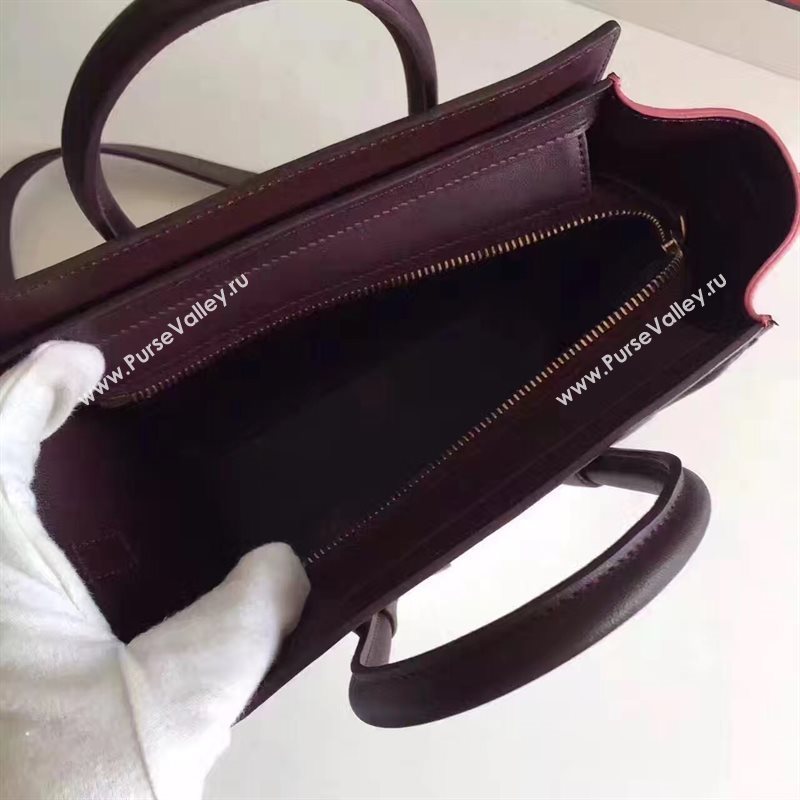 Celine nano black v Boston white bag 4577