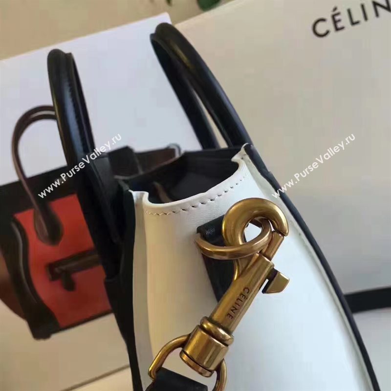 Celine nano black v Boston cream bag 4578