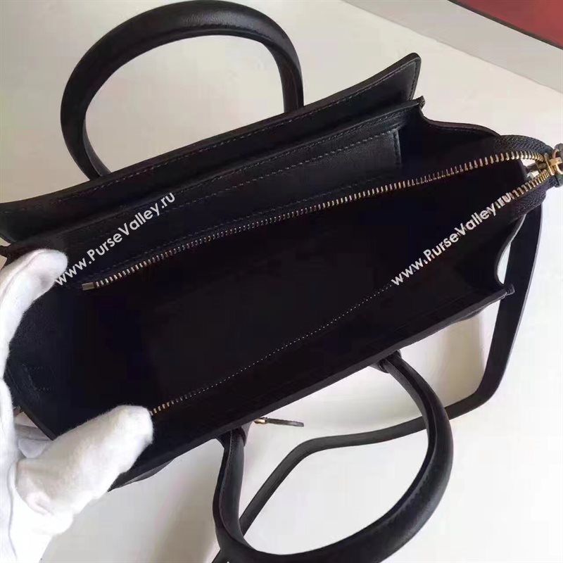 Celine nano black v Boston white bag 4579