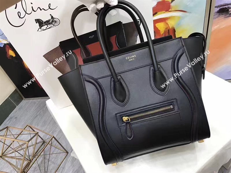Celine medium Boston black bag 4581