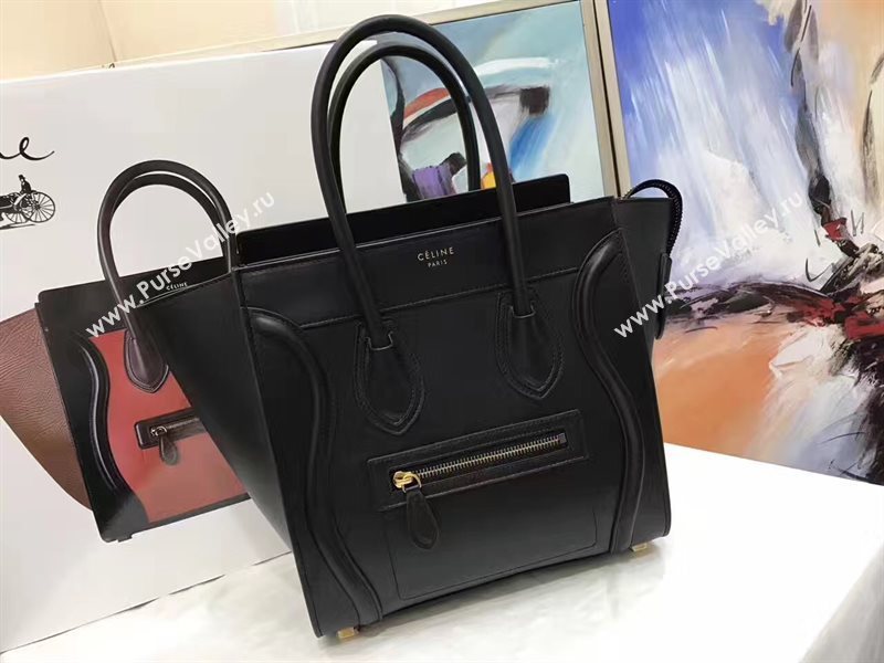 Celine medium Boston black bag 4581