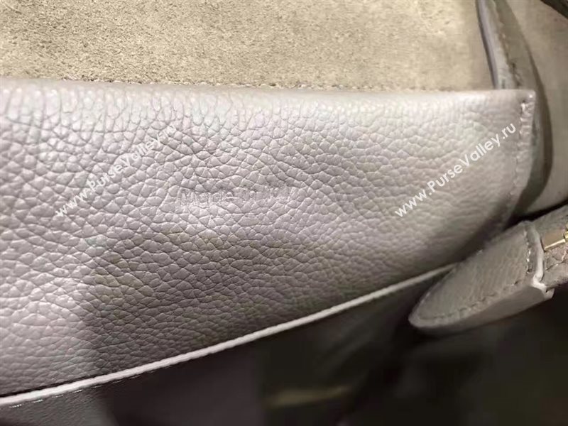 Celine small navy belt gray bag 4587