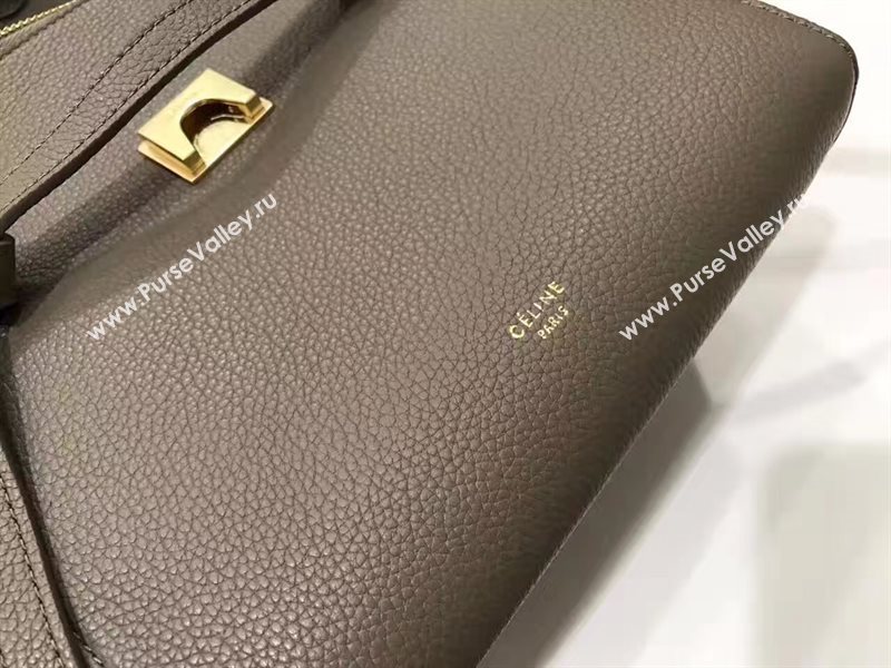 Celine small navy belt gray bag 4587