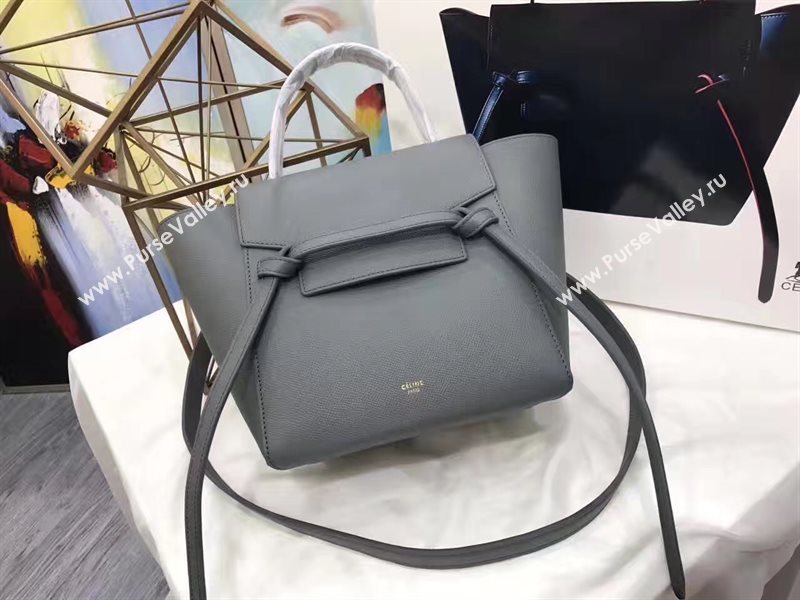 Celine small belt gray bag 4588