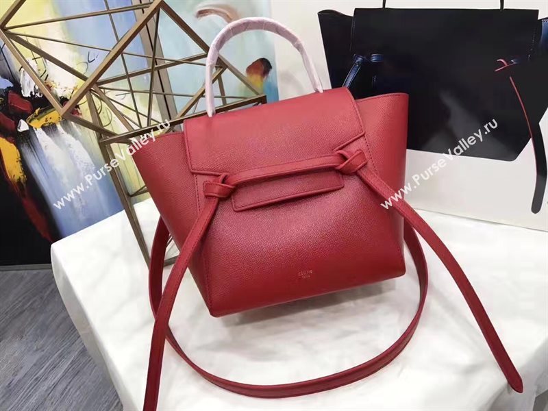 Celine small belt wine bag 4589