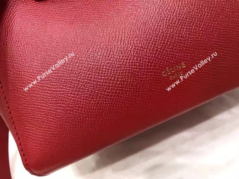 Celine small belt wine bag 4589