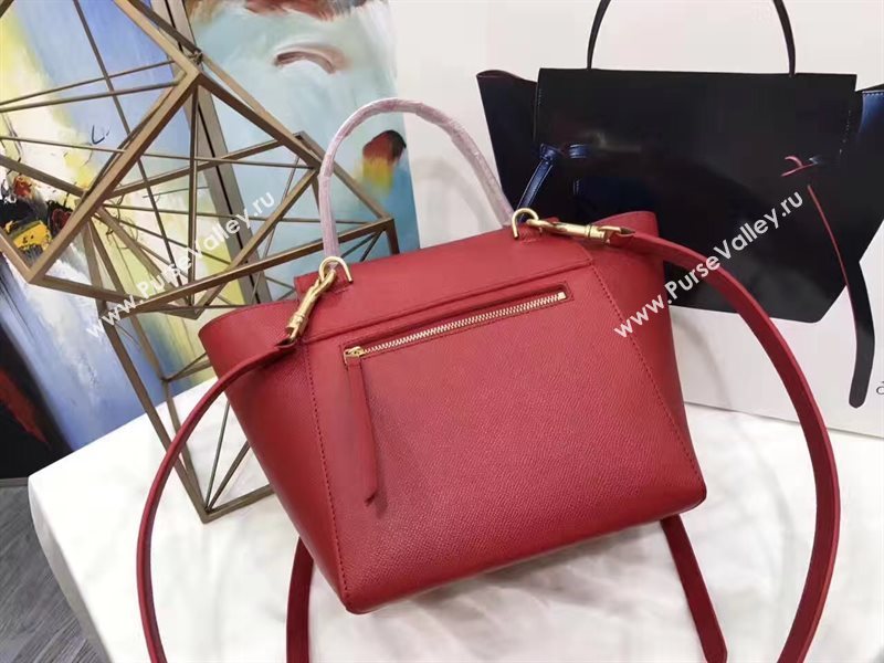 Celine small belt wine bag 4589