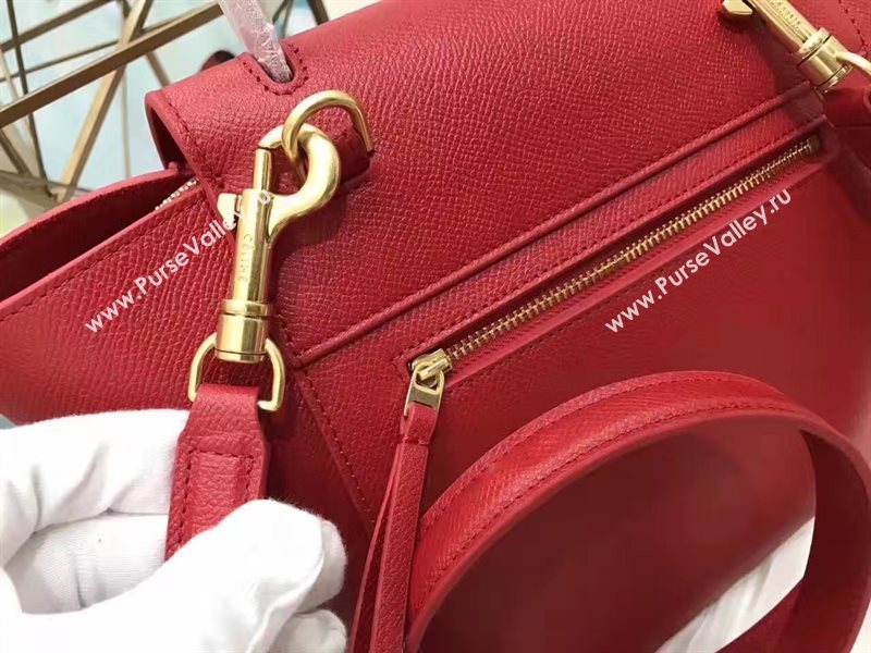 Celine small belt wine bag 4589