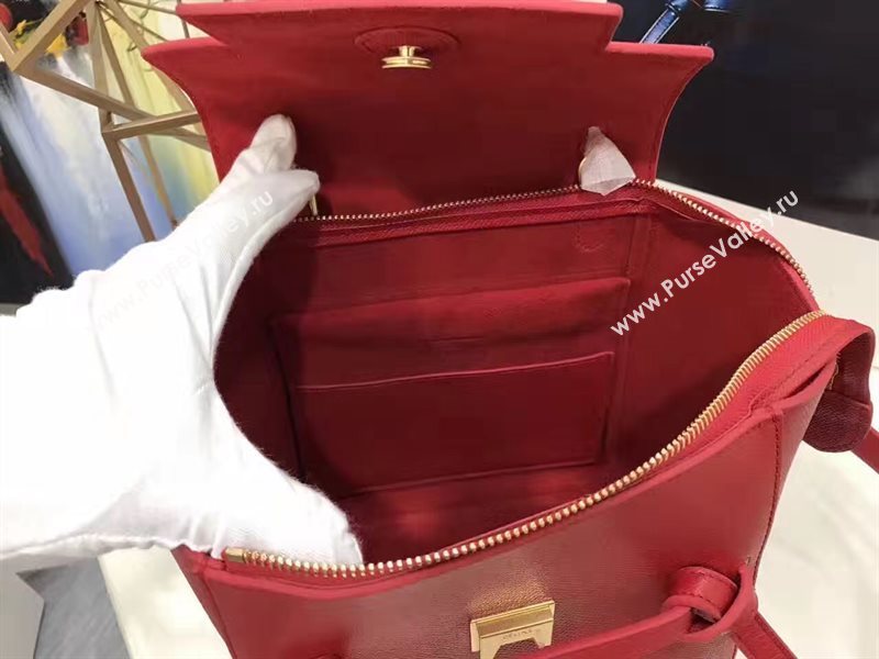 Celine small belt wine bag 4589