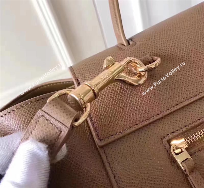 Celine medium belt tan bag 4593