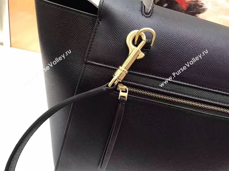 Celine medium black belt bag 4598