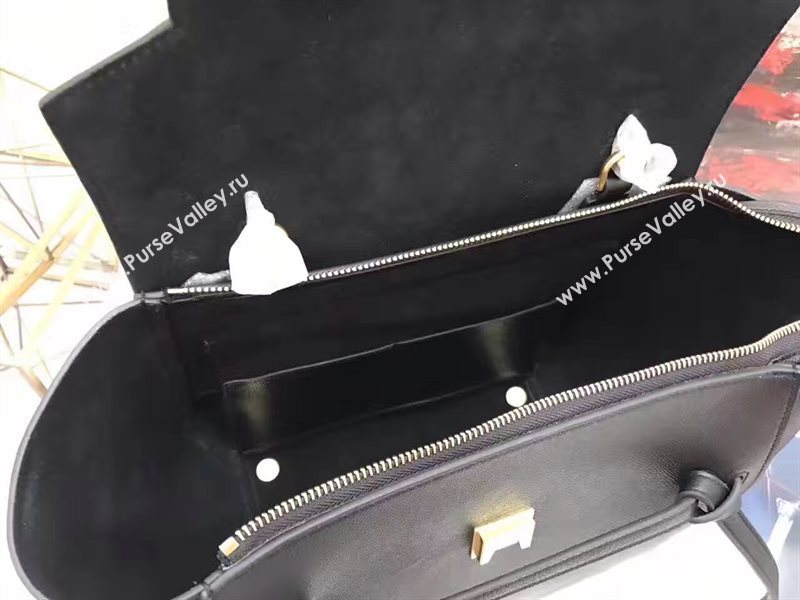 Celine medium black belt bag 4598