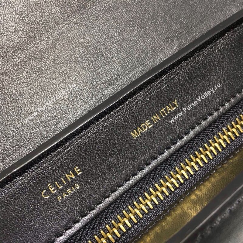 Celine tri-colors black v Trapeze red bag 4502