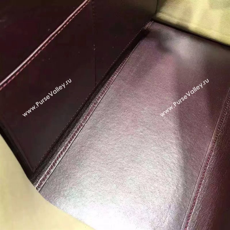 Celine tri-colors tan v light Trapeze gray bag 4505