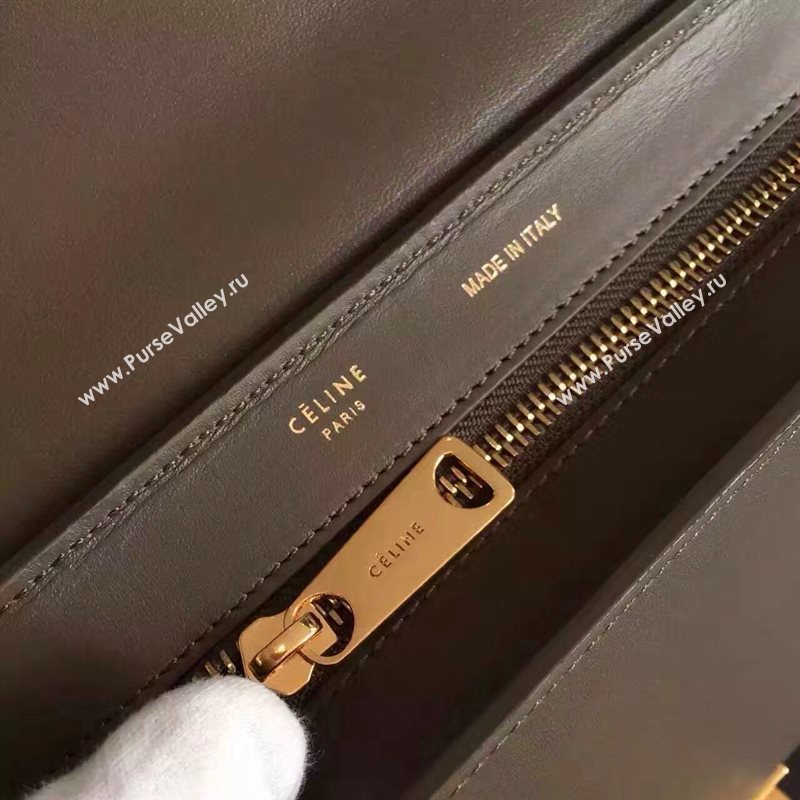 Celine tri-colors tan v Trapeze gray bag 4510